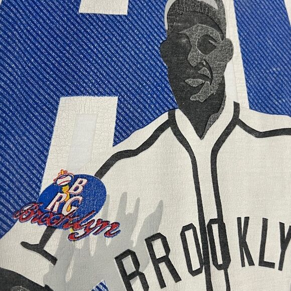 🔥⚾️ Vintage Brooklyn Royal Giants Negro League Baseball RARE Tee XL (fits 2XL) - Picture 5 of 11
